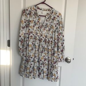 Fall mini dress